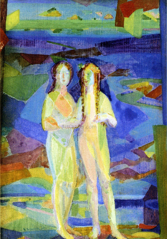 Arthur B Davies Heart's Hansel - Canvas Print