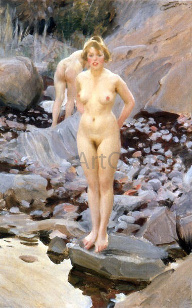 Anders Zorn Helga - Canvas Print