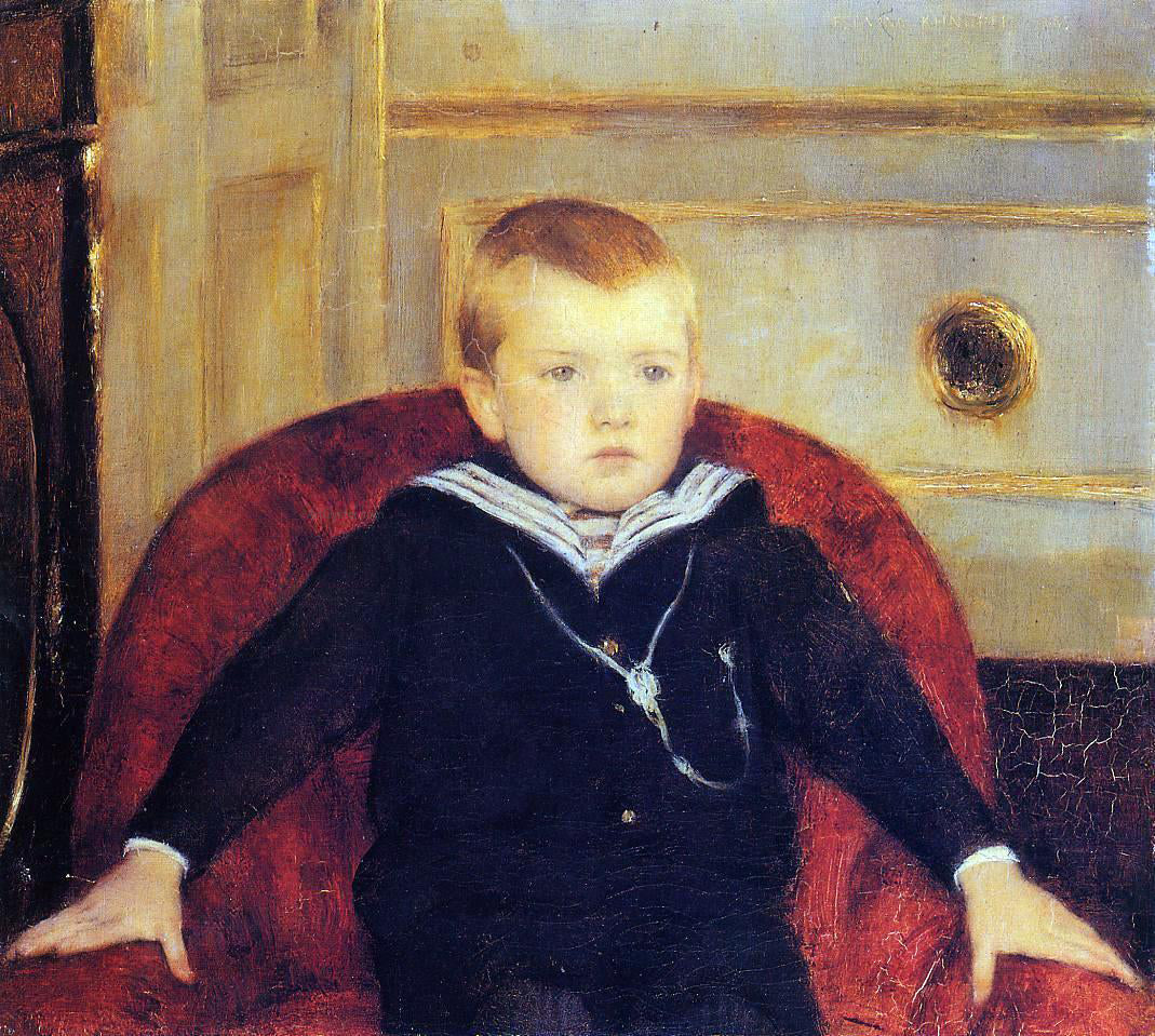 Fernand Khnopff Henri de Woelmont - Canvas Print