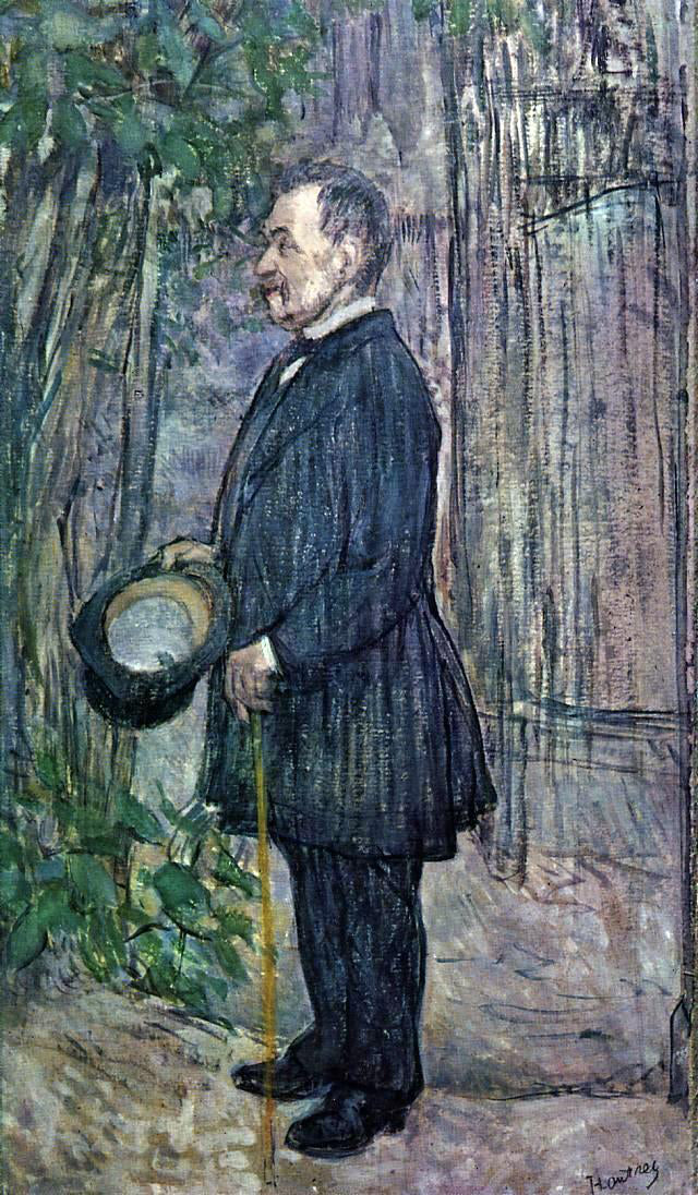 Henri De Toulouse-Lautrec Henri Dihau - Canvas Print