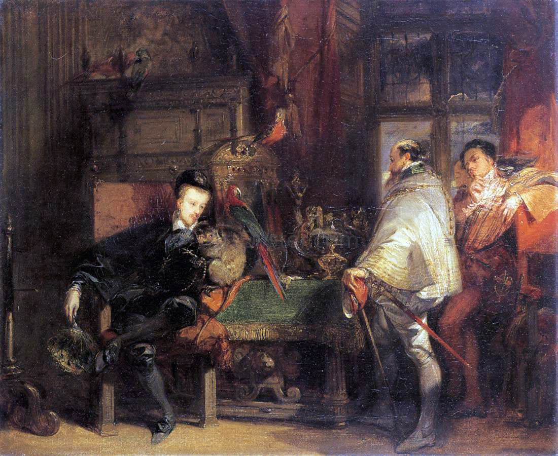 Richard Parkes Bonington Henri III - Canvas Print