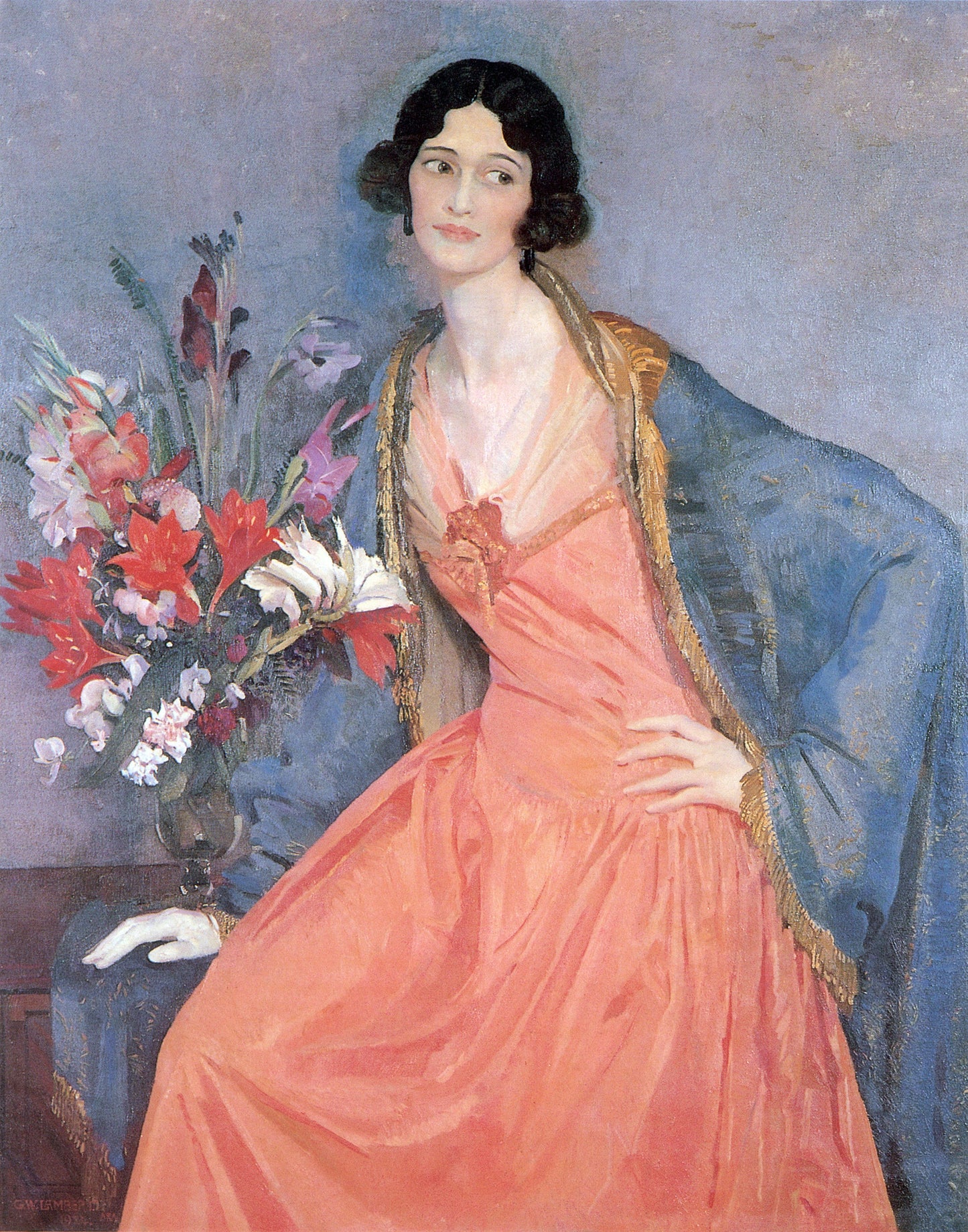 George Lambert Hera - Canvas Print