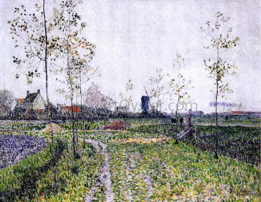 Paul Baum Herbstlandschaft bei Knokke - Canvas Print