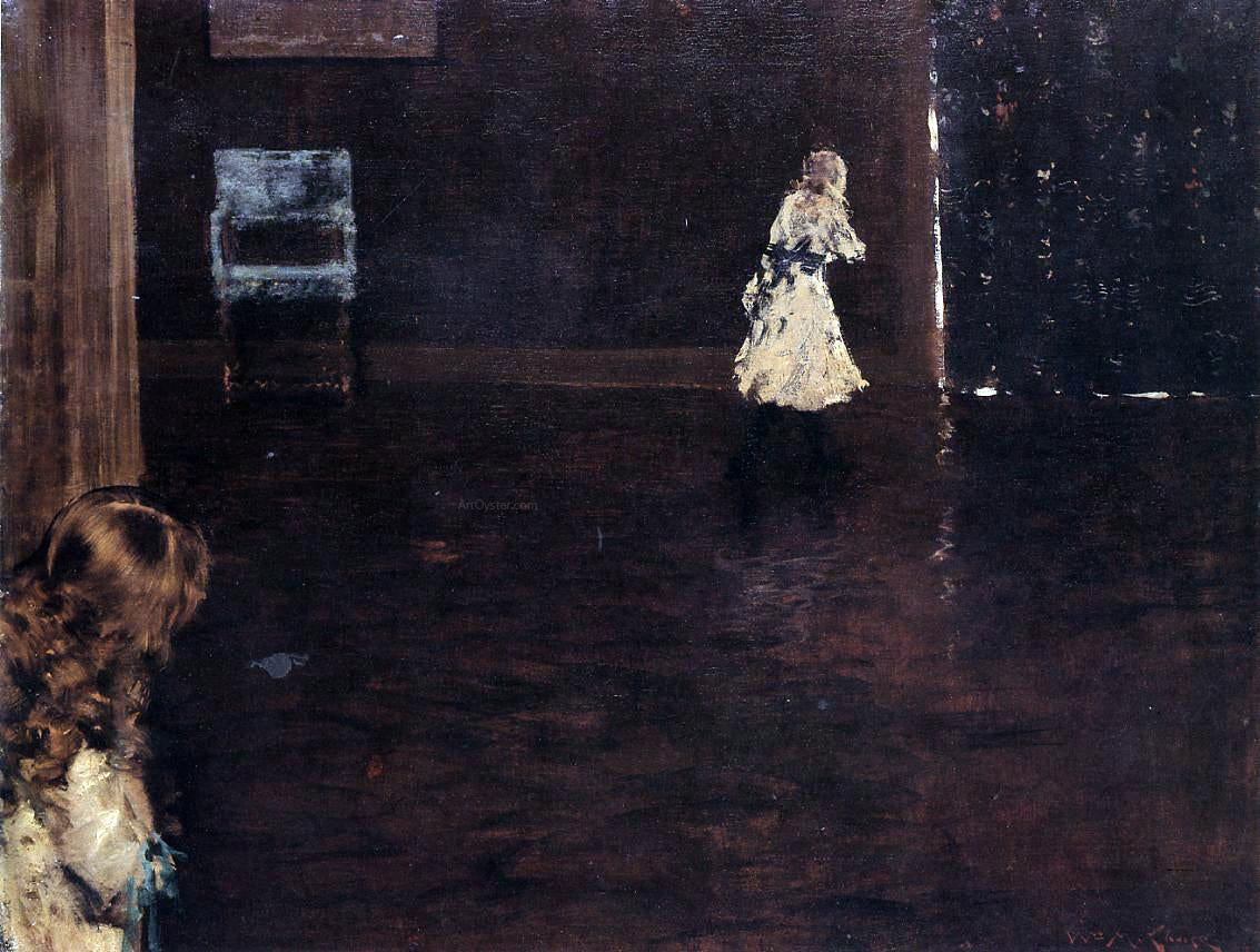 William Merritt Chase Hide and Seek - Canvas Print
