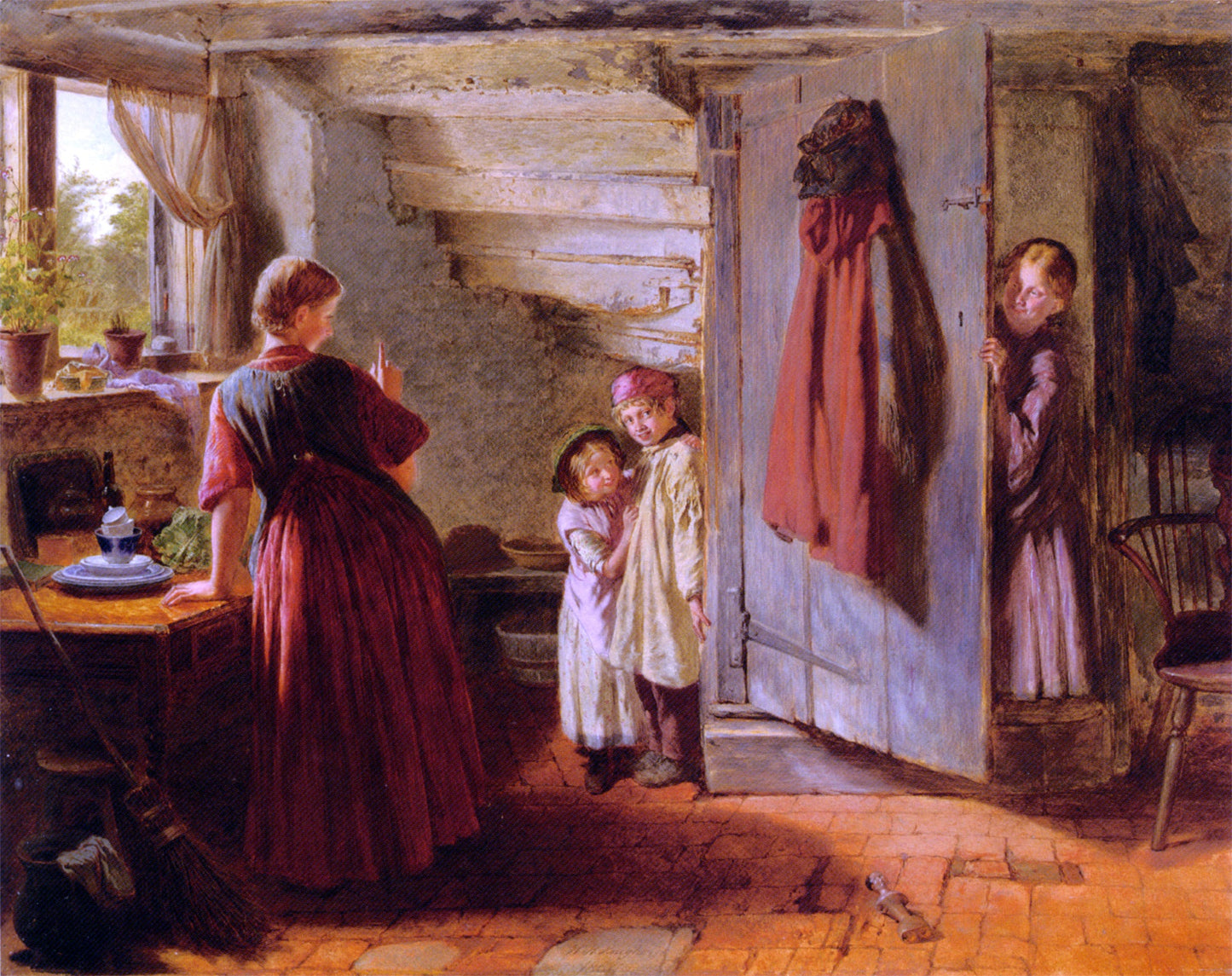 William Henry Knight Hide and Seek - Canvas Print