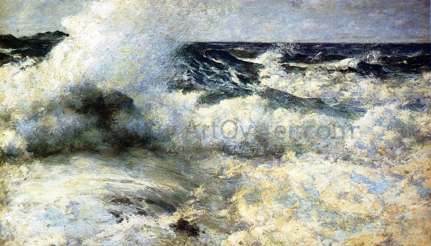 Edward E Simmons High Sea - Canvas Print