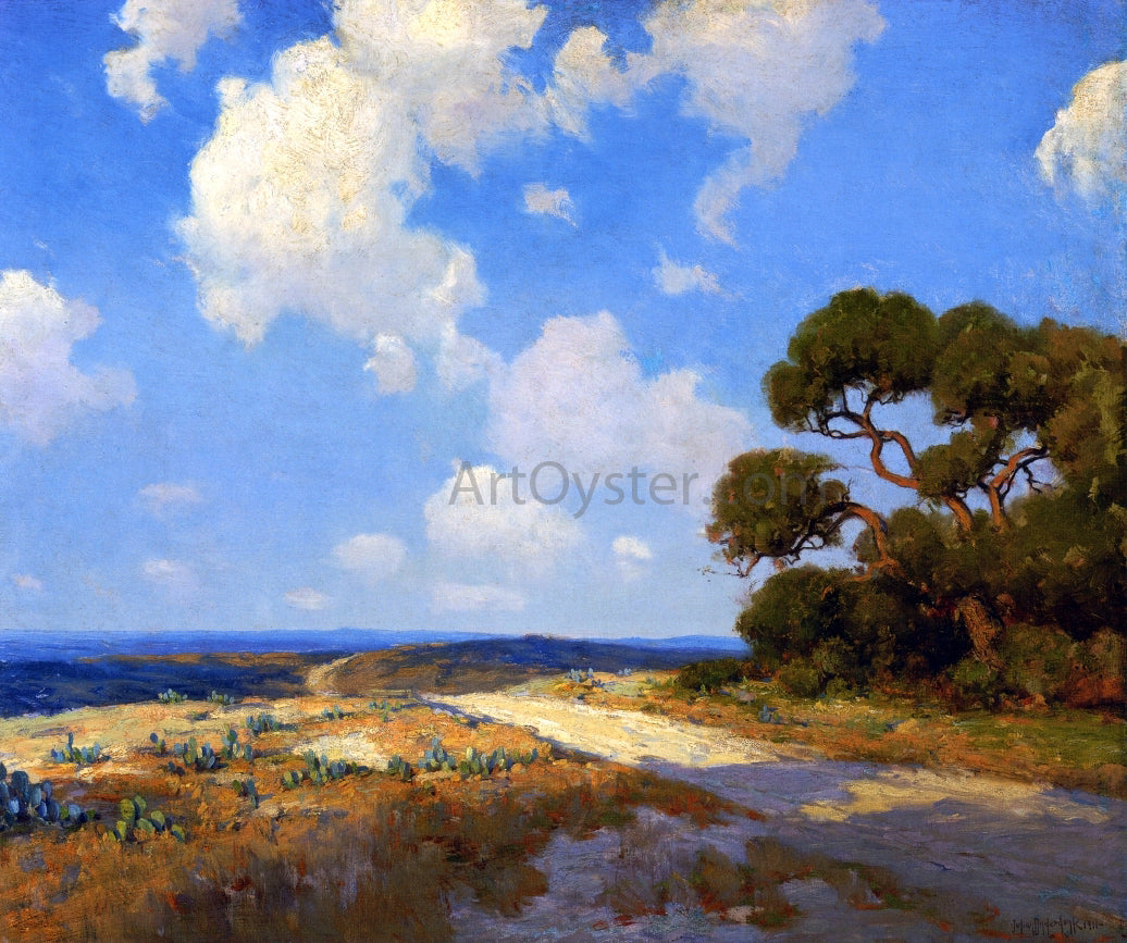 Julian Onderdonk Hill Country Lane - Canvas Print