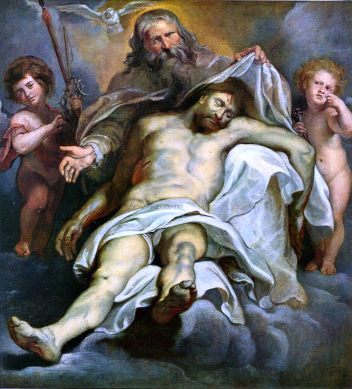 Peter Paul Rubens Holy Trinity - Canvas Print
