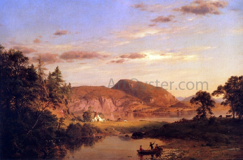 Frederic Edwin Church Home by the Lake - Canvas Print