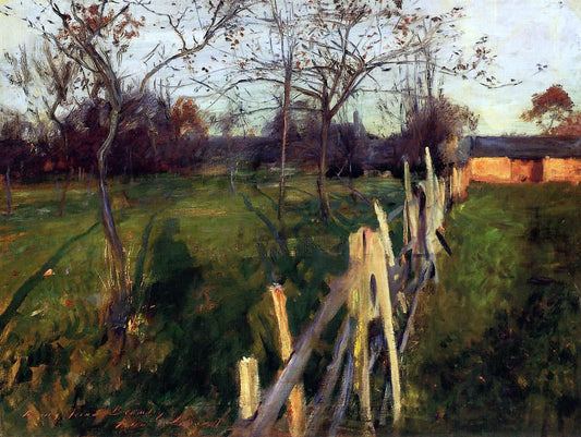 John Singer Sargent Home Fields - Canvas Print