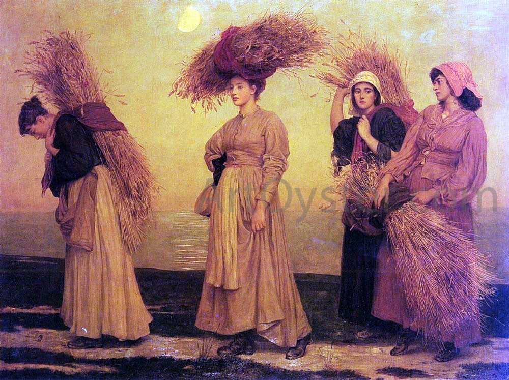 Valentine Cameron Prinsep Home From Gleaning - Canvas Print