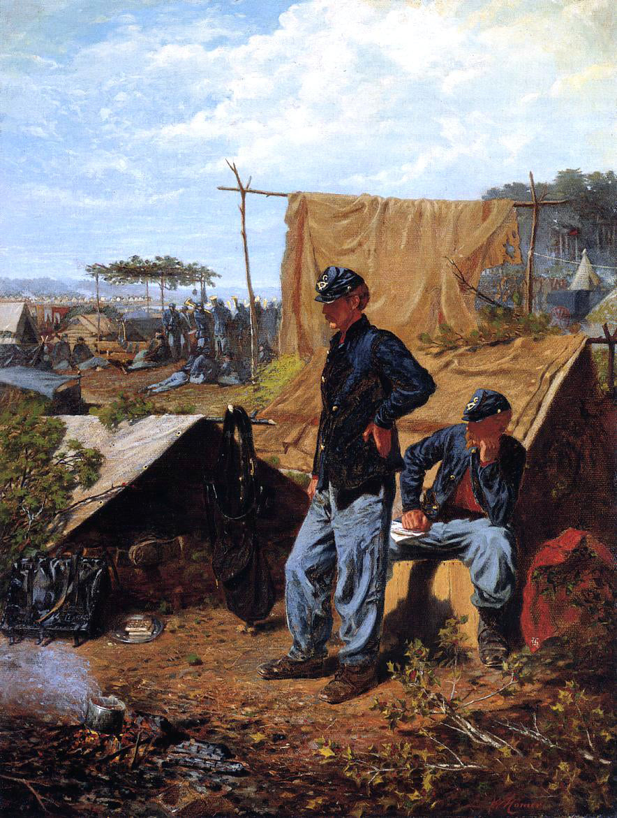 Winslow Homer Home Sweet Home - Canvas Print
