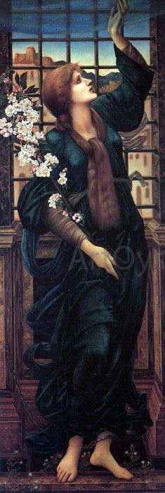 Sir Edward Burne-Jones Hope - Canvas Print