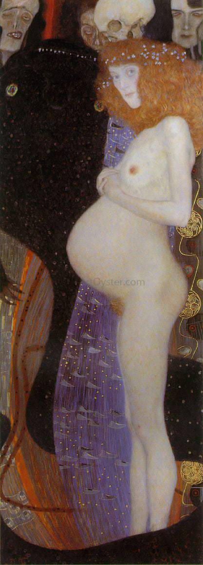 Gustav Klimt Hope I - Canvas Print
