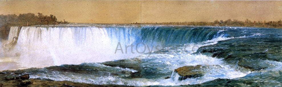Frederic Edwin Church Horseshoe Falls - Canvas Print