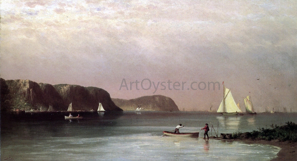 John Williamson Hudson River from Glenwood - Canvas Print