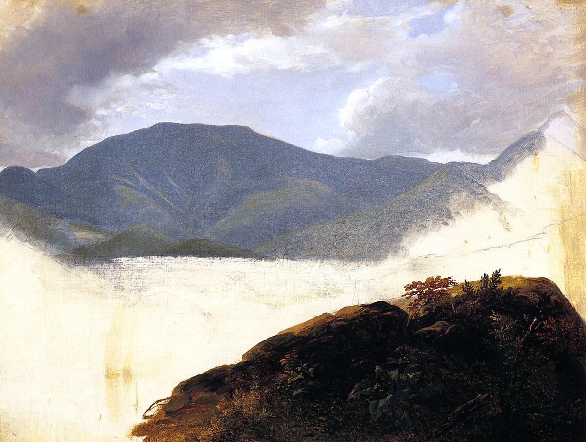 Asher Brown Durand Hudson River Sketch - Canvas Print