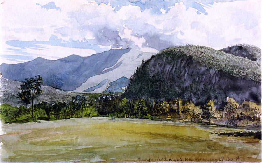 Charles De Wolf Brownell Humphreys Ledge - Canvas Print