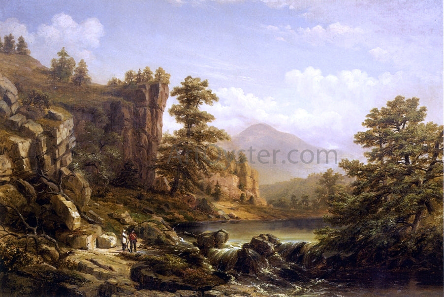 Russell Smith Hunters in Laurel Run, Pennsylvania - Canvas Print