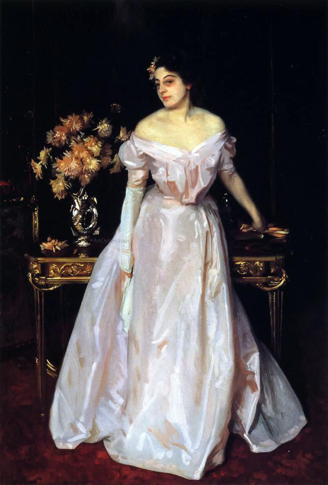 John Singer Sargent Hylda, Daughter of Asher and Mrs. Wertheimer - Canvas Print