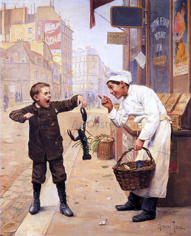 Paul Charles Chocarne-Moreau I Told You So - Canvas Print