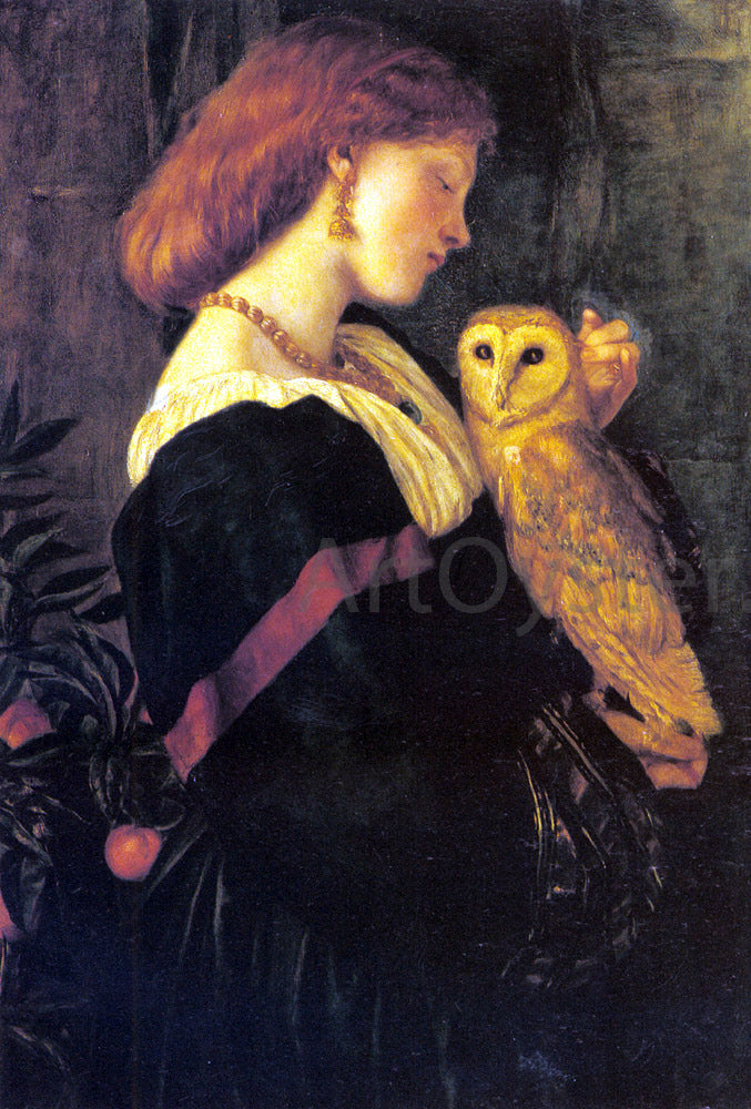 Valentine Cameron Prinsep Il Barbagianni - Canvas Print