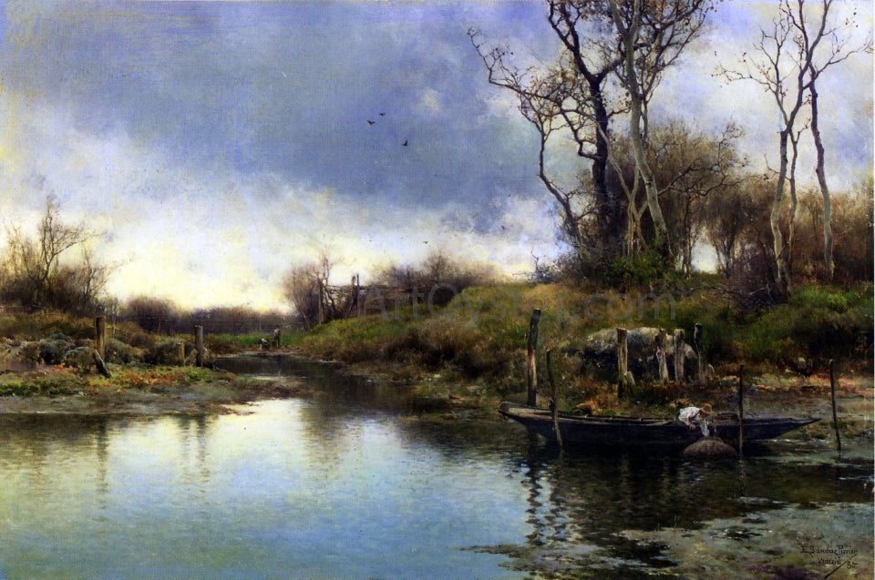 Emilio Sanchez-Perrier Il Campo de Marte - Canvas Print