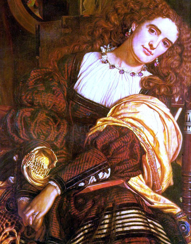William Holman Hunt Il Dolce Far Niente - Canvas Print