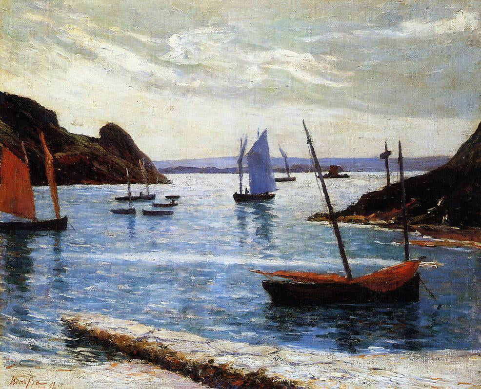 Maxime Maufra Ile de Brehat - Canvas Print