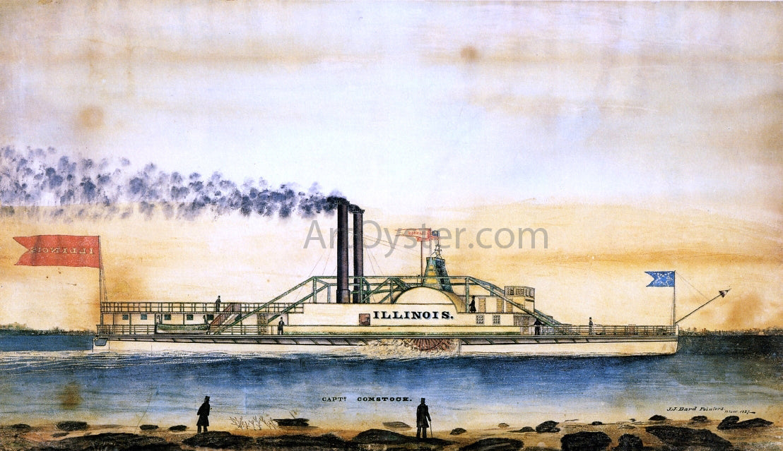 James Bard Illinois - Canvas Print