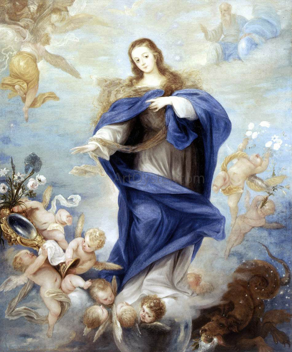Juan Antonio Frias Y Escalante Immaculate Conception - Canvas Print
