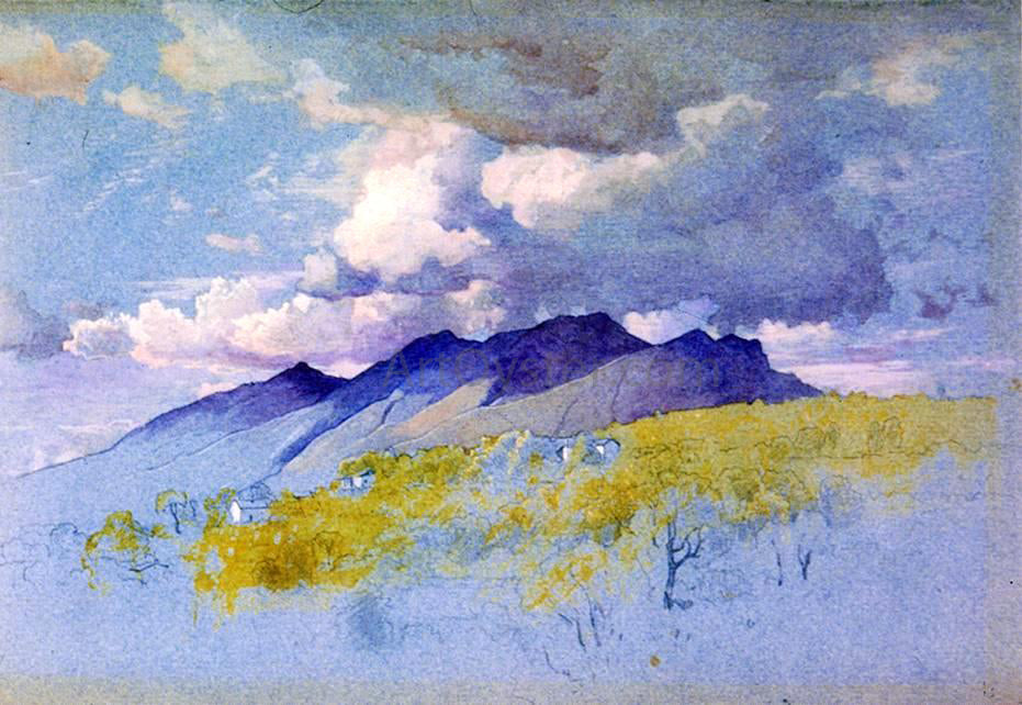 William Stanley Haseltine In the Appenines - Canvas Print