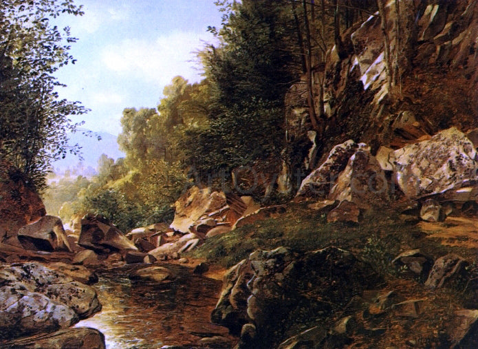 Alexander Helwig Wyant In the Catskills - Canvas Print