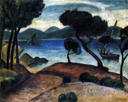 Samuel Halpert In the Cove - Canvas Print