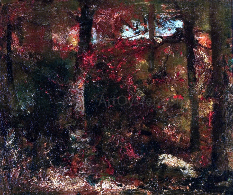 John La Farge In the Forest - Canvas Print