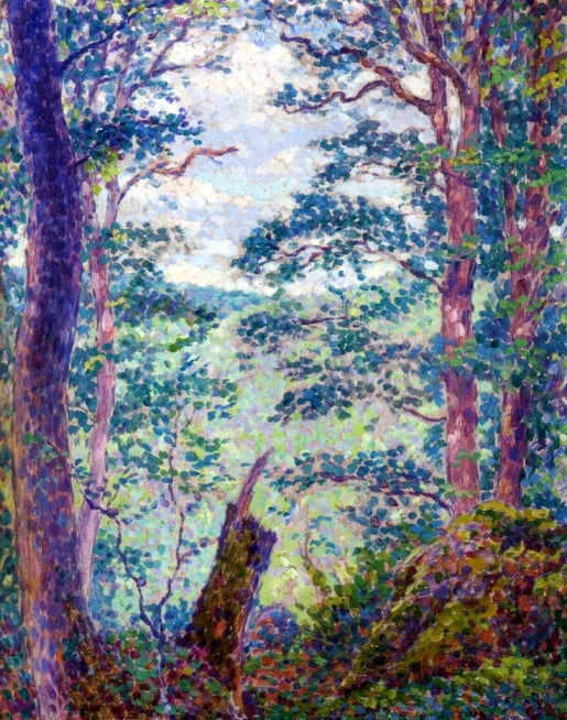 Georges Lacombe In the Forest - Canvas Print
