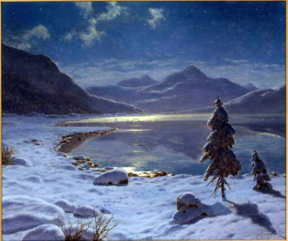 Ivan Fedorovich Choultse In the Grasp of Winter - Canvas Print