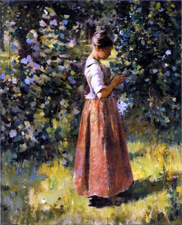 Theodore Robinson In the Grove - Canvas Print