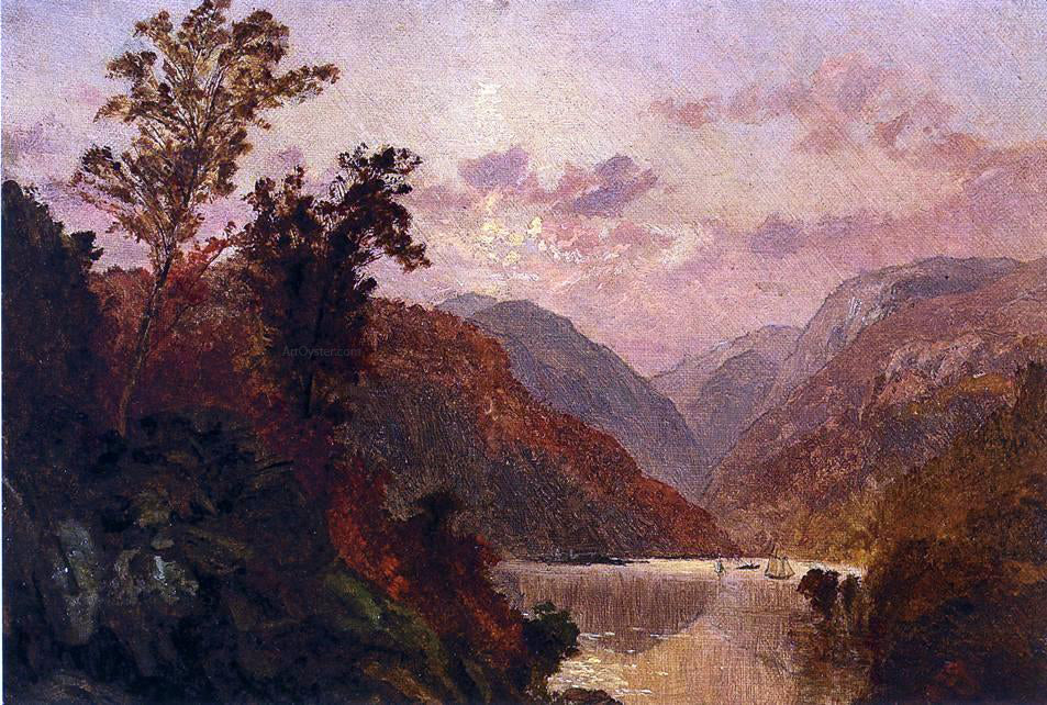 Jasper Francis Cropsey In the Highlands of the Hudson - Canvas Print