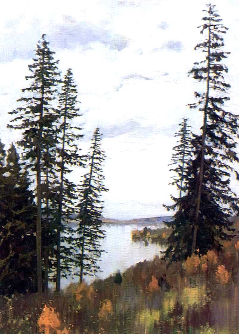 Isaac Ilich Levitan In the North - Canvas Print