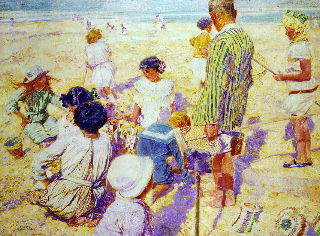 Frans Gaillard In the Sun - Canvas Print