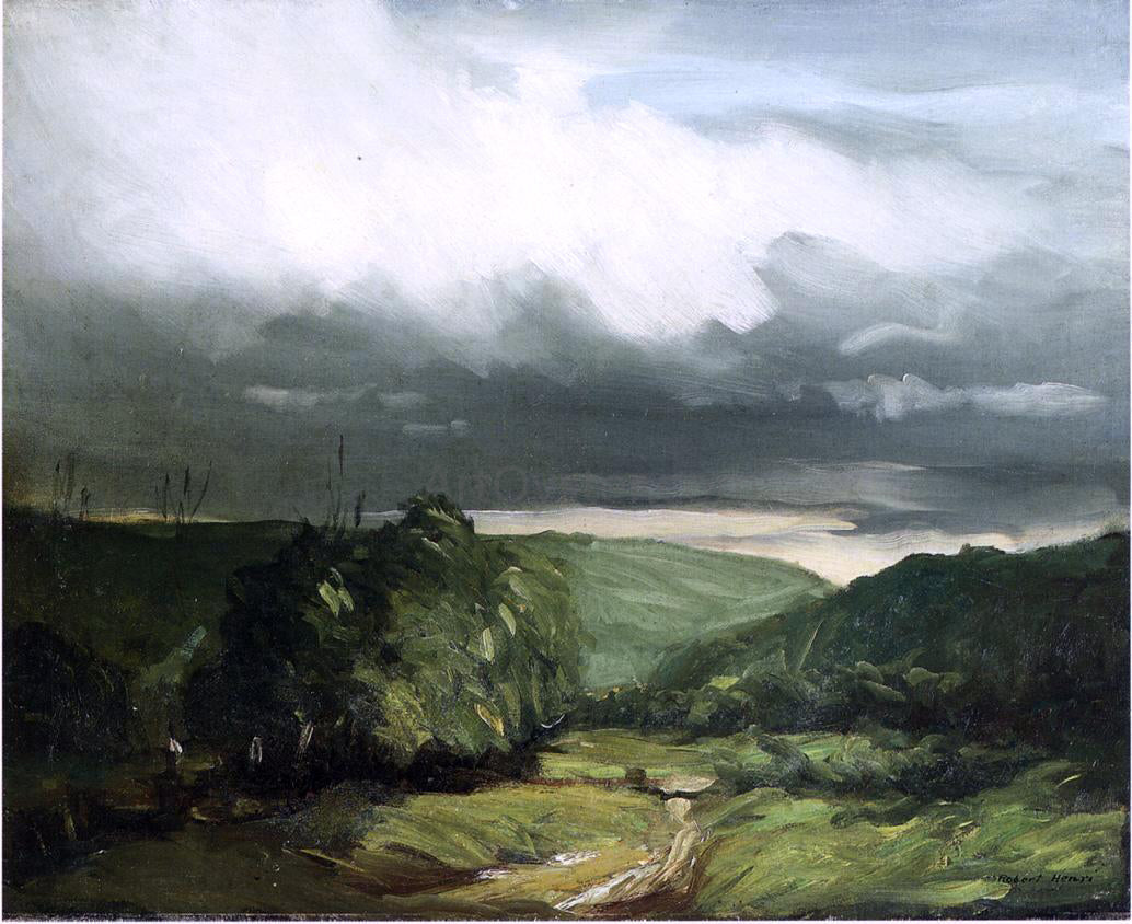 Robert Henri In the Wyoming Valley - Canvas Print