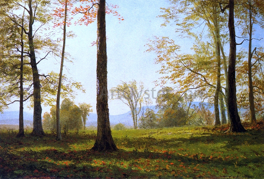Albert Bierstadt In The Yosemite Valley - Canvas Print
