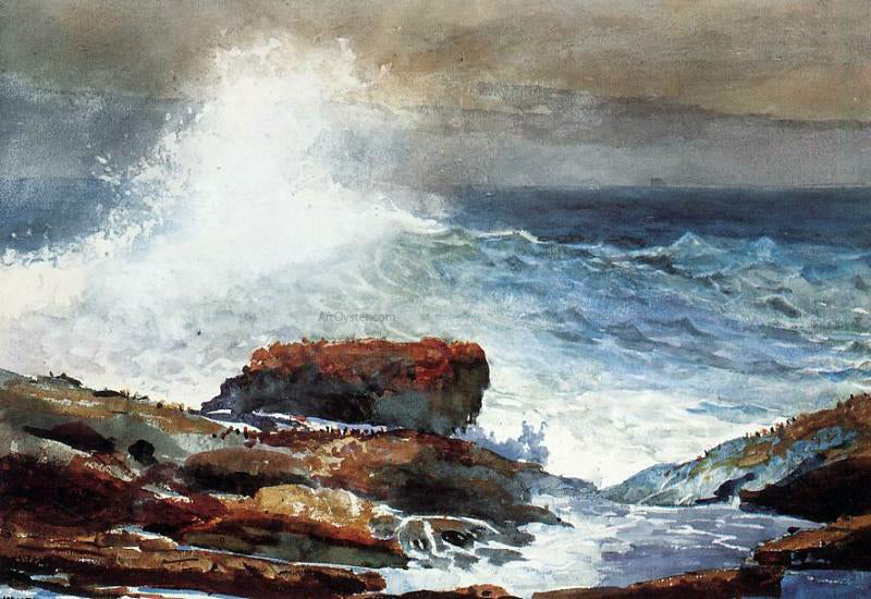 Winslow Homer Incoming Tide - Canvas Print