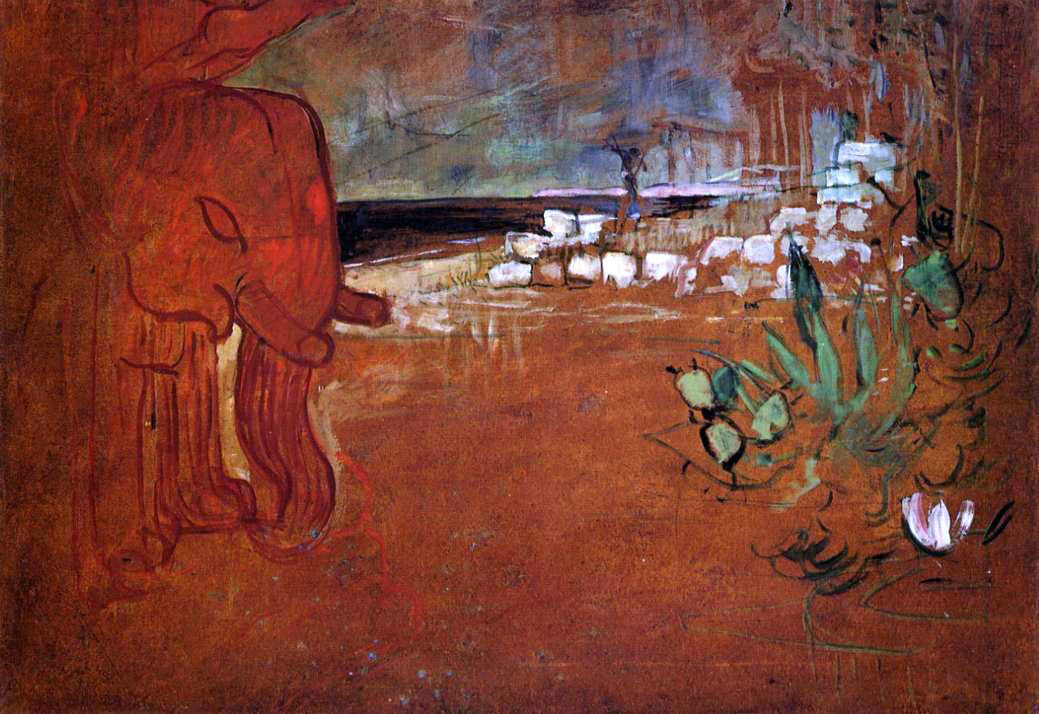 Henri De Toulouse-Lautrec Indian Decor - Canvas Print