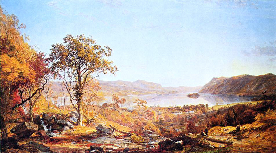 Jasper Francis Cropsey Indian Summer - Canvas Print