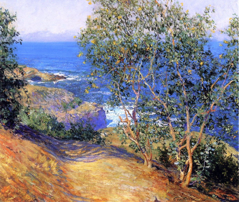 Guy Orlando Rose Indian Tobacco Trees, La Jolla - Canvas Print