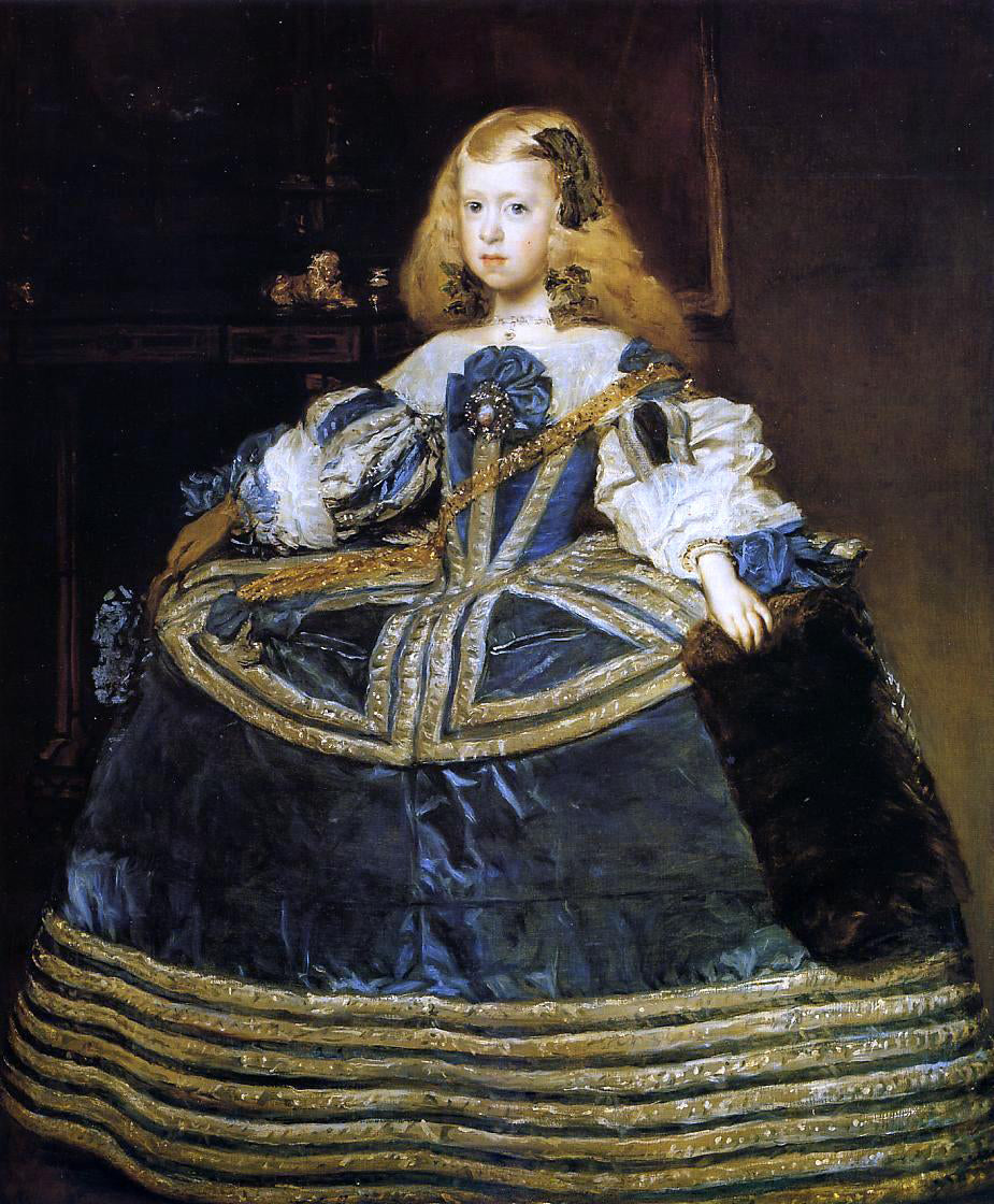 Diego Velazquez Infanta Margarita - Canvas Print