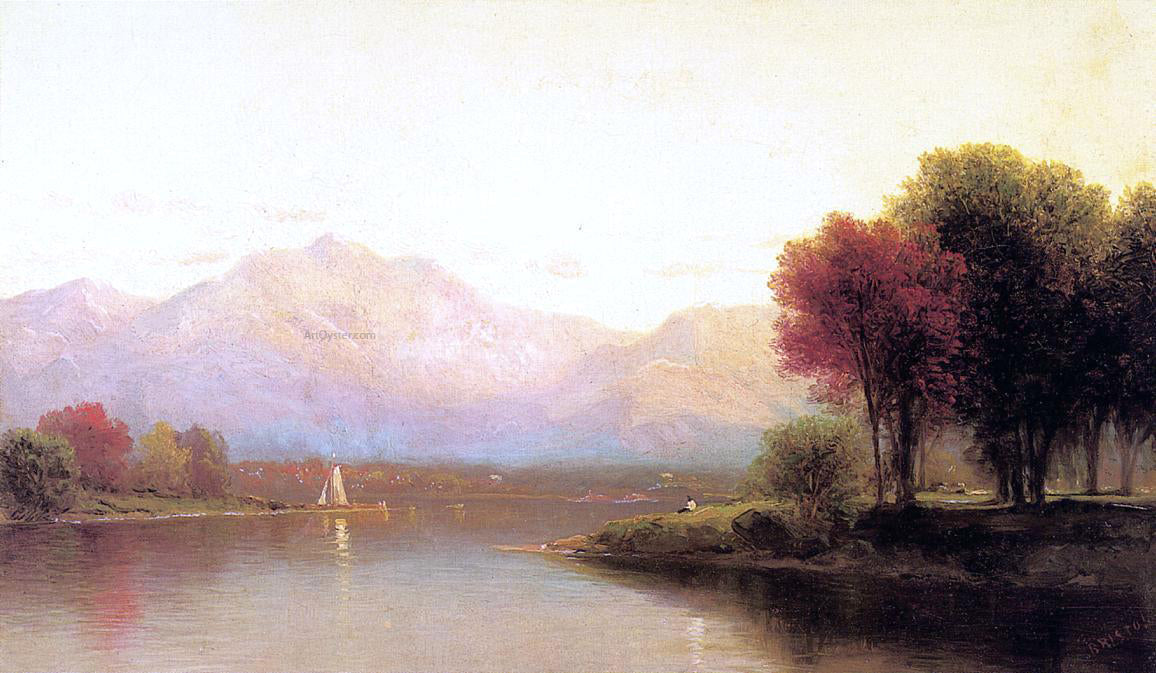 John Bunyan Bristol Inlet on Lake George - Canvas Print