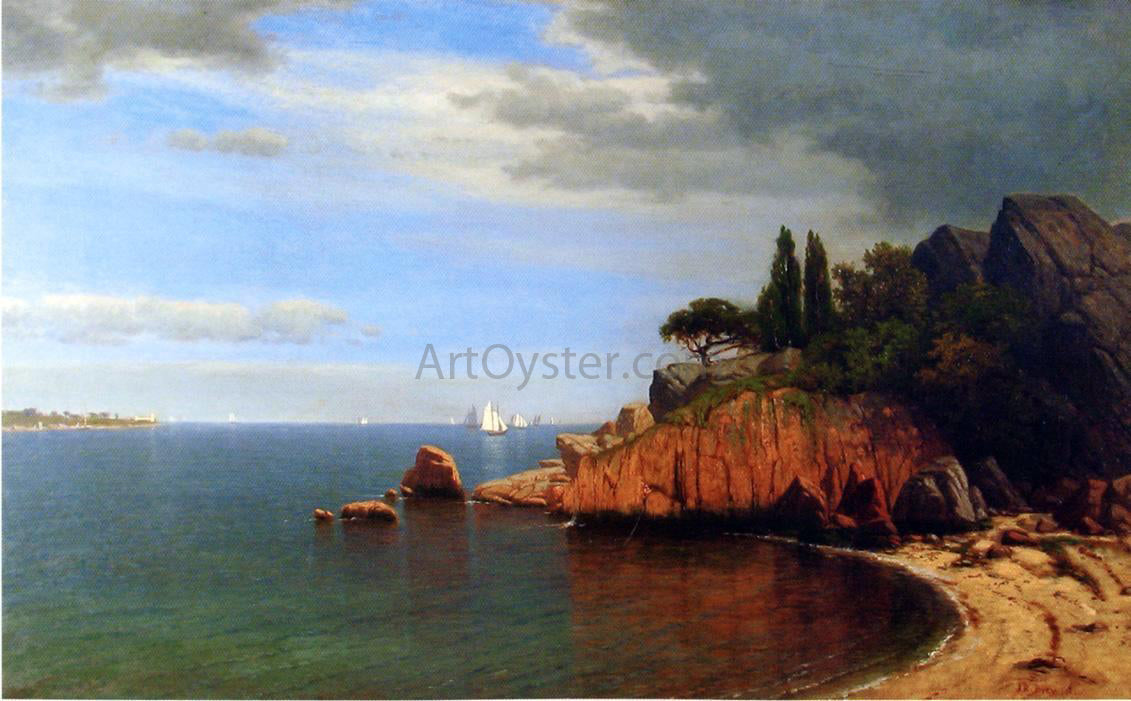 James Renwick Brevoort Inside Eastern Point, Gloucester Bay, Massachusetts - Canvas Print